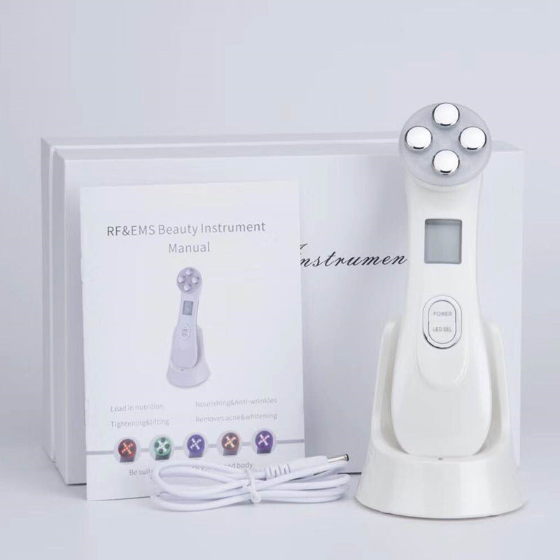 Home RF RF Beauty Device with LED and Microcurrent