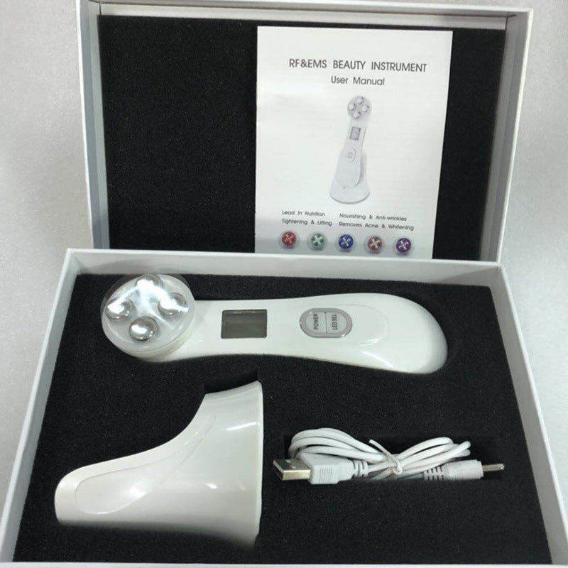 Home RF RF Beauty Device with LED and Microcurrent